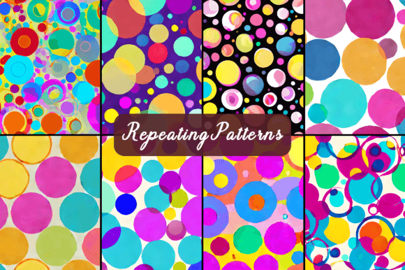 Boho Circles Seamless Patterns for Creative Projects and Everyday Use