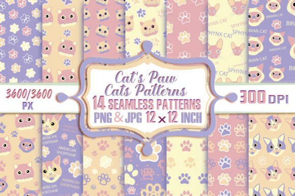 Cat’s Paw Cats Patterns: A Strategic Design Asset for Creative Professionals