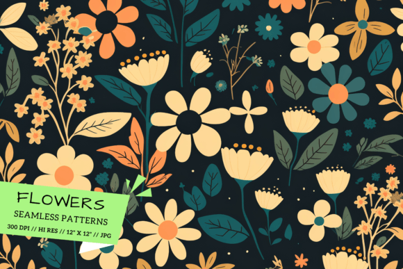 Floral Backgrounds and Patterns: A Timeless Element in Creative Design