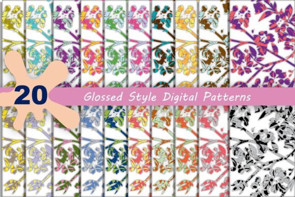 Glossed Style Digital Patterns