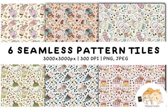 Happy Coffee Easter Patterns: A Versatile Digital Asset for Creative Projects