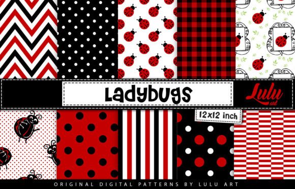 Ladybugs Patterns: A Digital Resource for Creative Projects