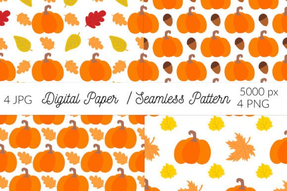 Orange Pumpkins Fall Harvest Patterns: Strategic Use for Branding, Design, and Creative Projects