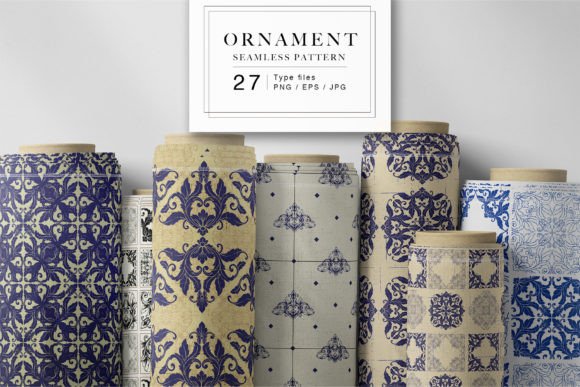 Seamless Damask Patterns: A Versatile Design Element for Modern Applications