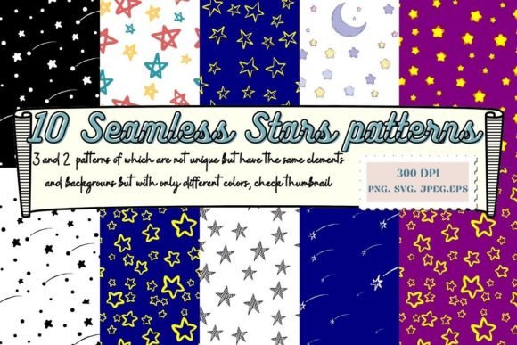 Stars Patterns: A Versatile Design Element for Creative Projects